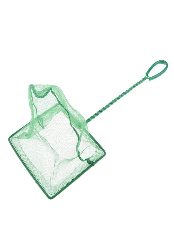 TRADESK Anky Fish Aquarium Net Square Shape Long Handle for Aquarium & Fish Tank Nylon Aquarium Fish Net 6inch Aquarium Fish Net - Image 1
